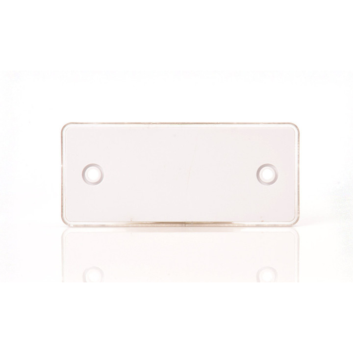 Catadioptre Blanc à fixer - 96x42 mm