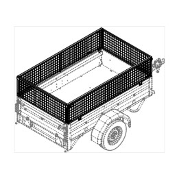 REHAUSSE GRILLAGEE NLC2313 CLIP - TRIGANO