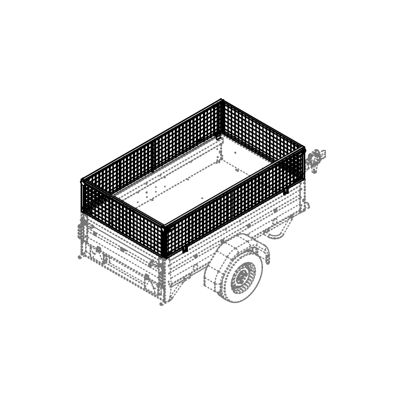REHAUSSE GRILLAGEE NLC2313 CLIP - TRIGANO