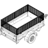 REHAUSSE GRILLAGEE NLC2313 CLIP - TRIGANO
