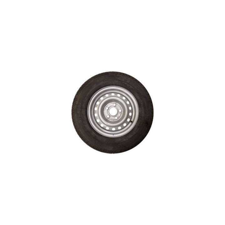 Roue de remorque 155/70 R12 TL8C - 4 trous 130 mm - déport 0