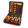 Set d’Outils à Main Isolés 11 Pièces - Certifié VDE/GS, Sécurité Maximale et Rangement Pratique