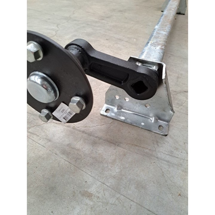 Essieu Remorque 750KG 4TR 130 - EAB 1350 mm - LIDER