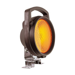 Projecteur Travail Orange - Diam 160 mm - Projecteur 12 Volts
