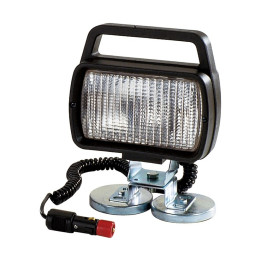 Projecteur de Travail Mobile avec Prise Allume-Cigare - 180x110x85 mm