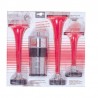 Avertisseur sonore 12V - 3 trompes en résine avec accessoires inclus