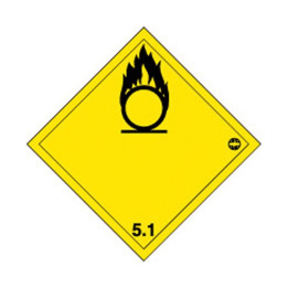 Panneau Comburant - Etiquettes de danger et supports