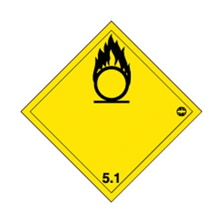 Panneau Comburant - Etiquettes de danger et supports
