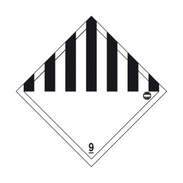 Panneau Matieres & Objets Dangereux - Etiquettes de danger et supports