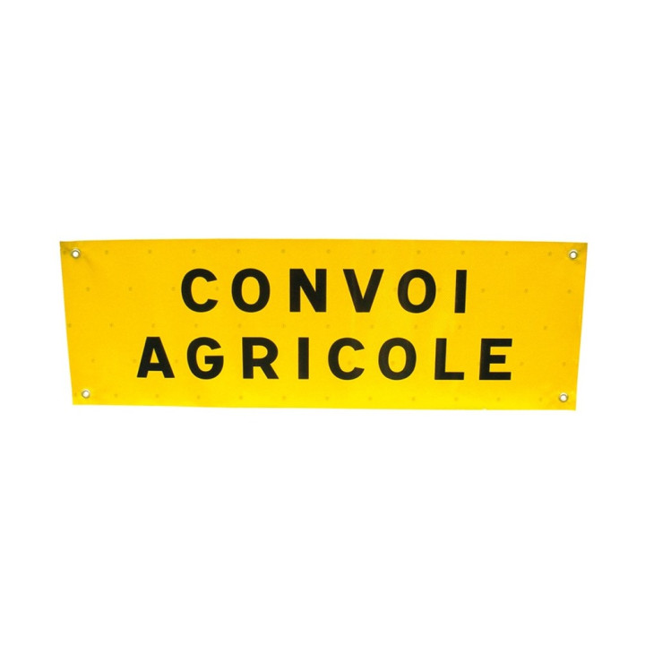 Panneau Convoi Agricole - Tissu - 1200x400 mm