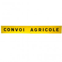 Panneau Convoi Agricole - Tissu - 1900x250 mm