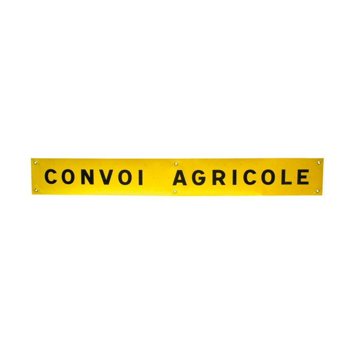 Panneau Convoi Agricole - Tissu - 1900x250 mm