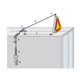 Kit Rabattement pour Panneau - Panneau de Chantier Lumineux