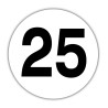 Disque 25KM/H Adhesif