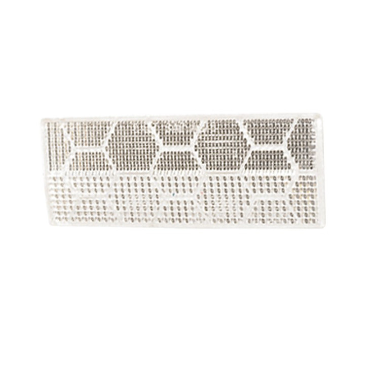 Catadioptre Blanc Adhesif - 110x44 mm - Rectangulaires