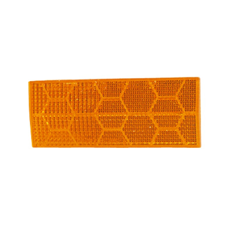 Ajba Catadioptre Orange Adhesif 57x39 mm 
