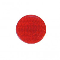 Catadioptre Rouge Adhesif - Diam 54 mm